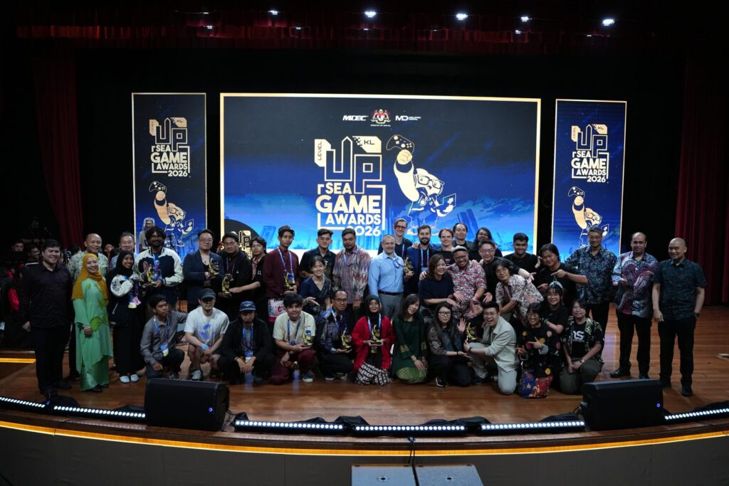 SEA Game Awards 2026 winners celebrating with trophies