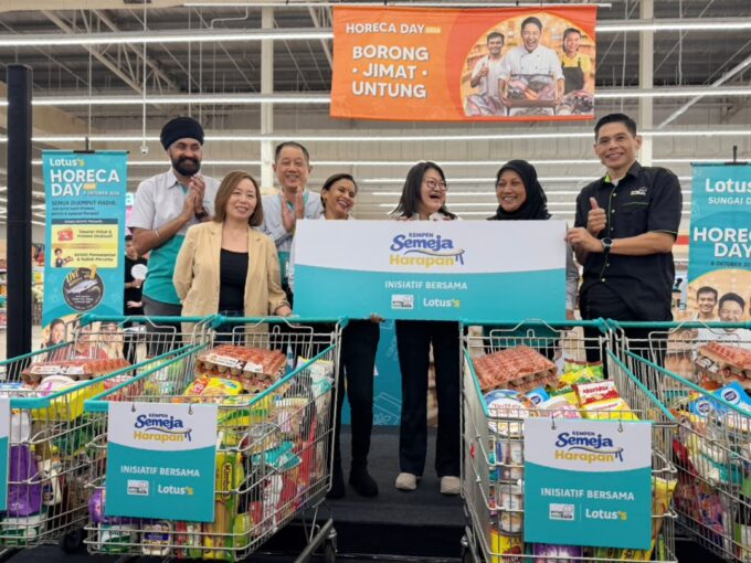 Semeja Harapan food rescue campaign launch at Lotus’s Sungai Dua Penang