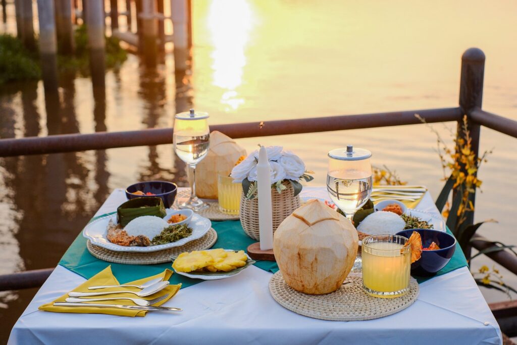 Traditional Malay dinner by the Siak River with Siak Eco Wonders