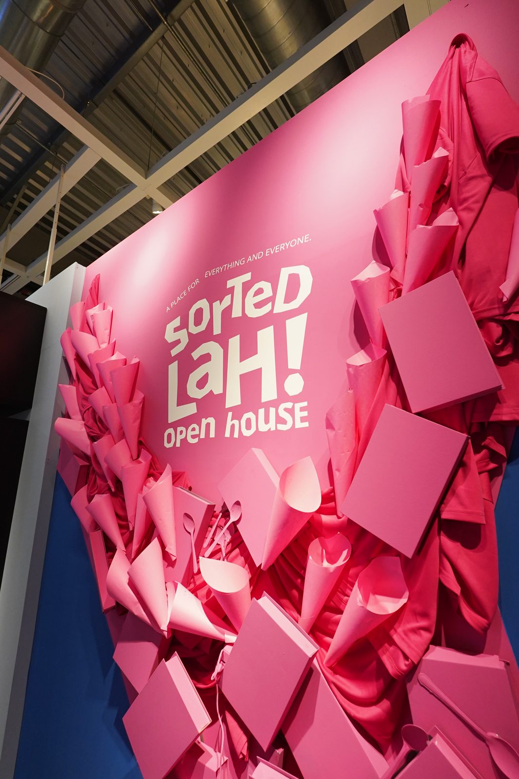 Sorted Lah! Open House feature wall at IKEA