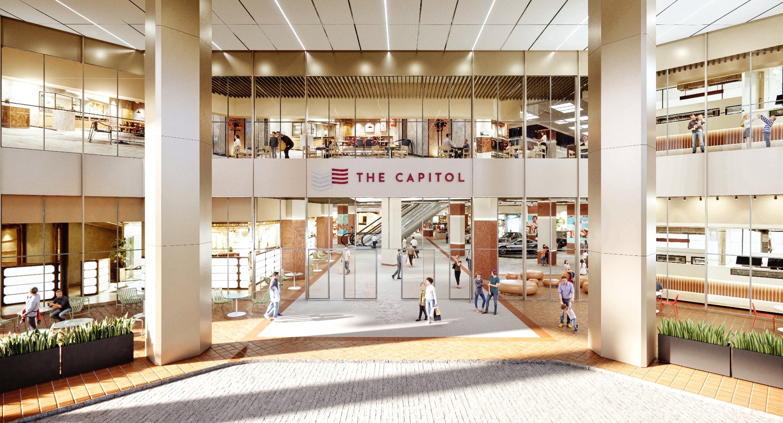 Shops and dining podium at The Capitol Bandar Utama
