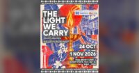 The Light We Carry art exhibition poster, 24 October to 1 November 2026 at The LINC KL