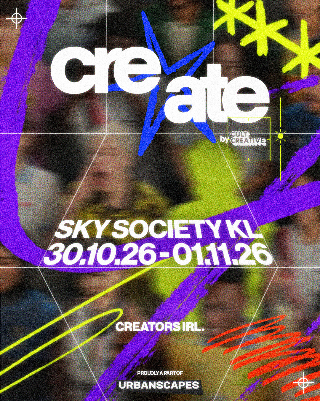 CRE.ATE 2026 by Cult Creative at Sky Society KL, proudly part of Urbanscapes