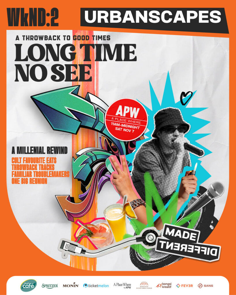 Urbanscapes 2026 Long Time No See poster at APW Bangsar on 7 November