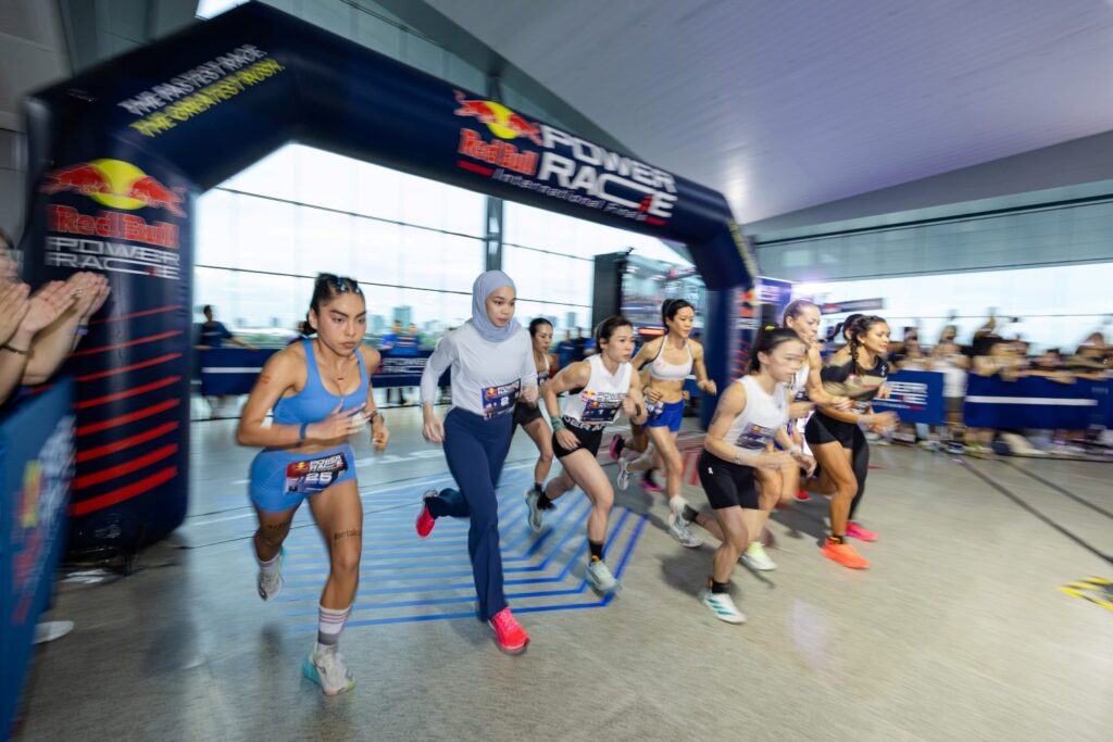 Yasmin Yukare leads the women's field at the Red Bull Power Race International Final